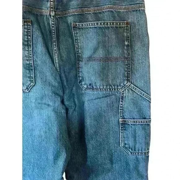 C.E. Schmidt Workwear Fleece Lined Carpenter Jeans, size 38/34 - Picture 4 of 9